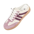 thumbnail image 3 of UDAUDU Womens Sneakers 2026 Fashion Sneakers with Removable Insole Stylish and Lightweight Spring Summer Fall Shoes for Women Casual Non Slip Lace Up Walking Footwear Purple, 3 of 7