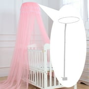 Mosquito Net Holder Accessories Baby Bed Cot Netting Canopy Drape Stand Crib Set