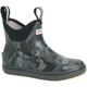 thumbnail image 1 of Botas Ankle Deck Xtratuf para mujer, color negro, camuflaje, impermeables, 10 unidades, 1 of 5