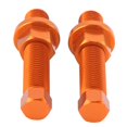 thumbnail image 5 of 50304040100 Chain Adjuster Bolts - 2pcs Replacement Accessory for SX SXF EXCF SXS SMC Orange, 5 of 5