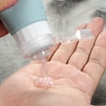 thumbnail image 5 of Micebay Leak-Proof 3 oz Silicone Squeezable Travel Bottles for Toiletries, Refillable Travel Size Containers for Lotion, BPA Free, TSA Approved, Gray, 4 Pack, 5 of 15