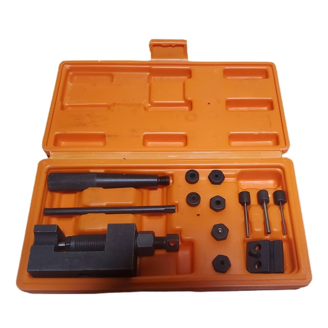 Soumake ATV Motorcycle Heavy Duty Chain Breaker Rivet Cutter Tool Kit 500/520/525/530