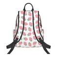 thumbnail image 2 of Naloa Strawberry Print Lightweight DayBackpack Suitable for school, work, shopping, travel, etc., 2 of 5