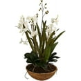 thumbnail image 4 of Uttermost Moth Orchid Polyester and Plastic Planter in Natural Brown/Green, 4 of 4