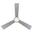 thumbnail image 4 of WAC Hug 52" Brushed Nickel Dimmable LED Smart Flush Mount Ceiling Fan with Remote Control, 4 of 10