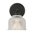 thumbnail image 4 of Trade Winds Addison 1-Light Wall Sconce in Matte Black, 4 of 5