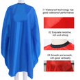 thumbnail image 5 of Cape Imperméable pour Barbiers, Robe de Coupe de Cheveux en Tissu, Robe pour Adultes, Cape de Coupe de Cheveux, Cape de Barbier de Salon, Cape de Coiffure, 5 of 5