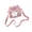 Pink, variant on Large Capacity Satchel Transparent Anime Crossbody Bag For Outdoor Activity