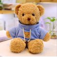 thumbnail image 2 of Oso de peluche de peluche, oso de peluche suave y tierno, regalos para niños pequeños en baby shower, día de San Valentín (azul, 12 pulgadas), 2 of 4