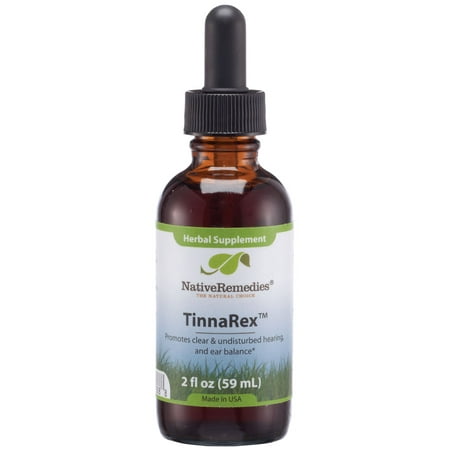 Ayurvedic Herbal Remedies - Native Remedies TinnaRex - All Natural Herbal Supplement Promotes Clear and Undisturbed Hearing - Supports Ear Structures, Sound Conduction and Conveyance - 59 mL
