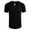 Black, variant on EGNMCR Short Sleeve Shirts for Men Summer Casual T-shirt, Men's Plus Size Shirts Solid Color Short Sleeve T-Shirts Button-Up Shirts,