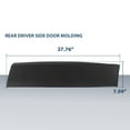 thumbnail image 6 of Rear Textured Black Door Molding Driver Side Fit For Jeep Cherokee 2014-2022, 6 of 10