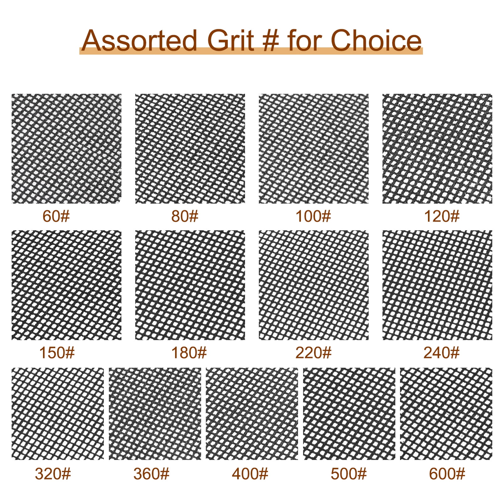 Unique Bargains Mesh Sanding Sheet for Dust-Free 150 Grits 4.5" x 11"
