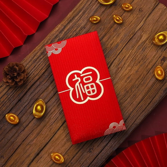 Namzi 12Pcs Red Envelopes Chinese New Year, Lunar New Year of The Snake Lucky Money Red Packets-B02