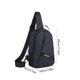 thumbnail image 3 of Bolso bandolera impermeable para hombre, mochila de hombro, bolso de mensajero deportivo impermeable para exteriores, mochila de viaje multiusos ligera para el trayecto diario al trabajo., 3 of 6