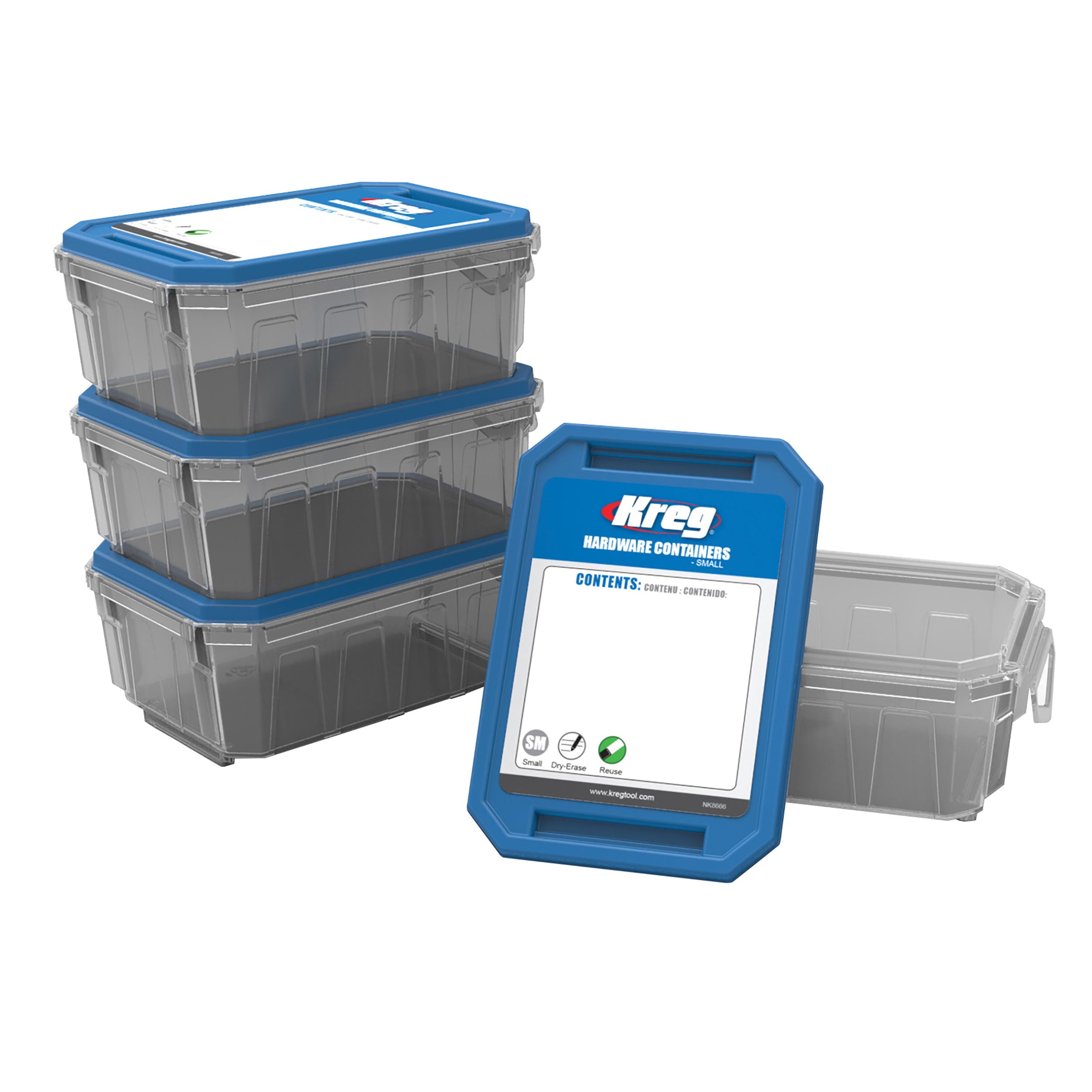 KREG Small Hardware Container 4-Pack