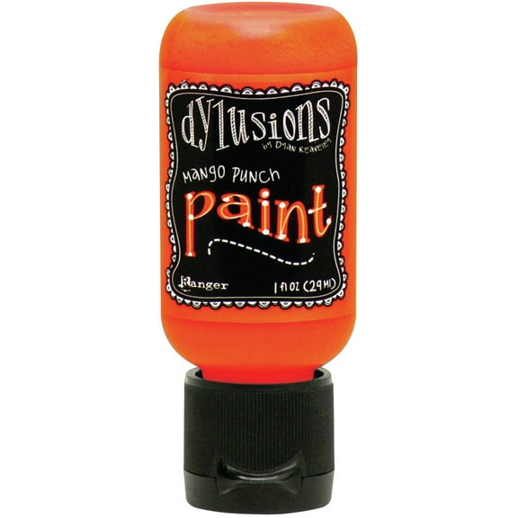 Dylusions Acrylic Paint 1oz-Mango Punch