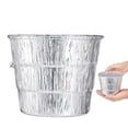 thumbnail image 2 of Grease Bucket Liner Disposable Aluminum Foil Drip Pan for Easy Grill, 2 of 7