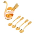 thumbnail image 2 of Juego De Cubiertos De Cisne, Soporte De Base De Cisne Lavable, Fácil De Usar, Ahorro De Espacio, 6 Piezas, Esquinas Más Suaves Para Confitería, 2 of 7