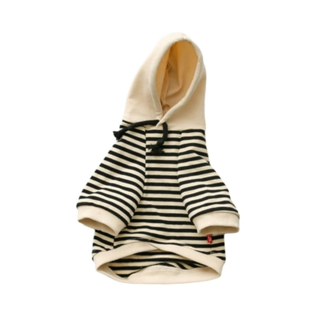 Youkk Pet Clothes For Dogs Apposite Size Comfortable And Convenient Warm black stripe 2XL 1Set