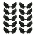 thumbnail image 1 of MasteelfCA 10Pcs Delicate Angel Wings DIY Making Material Creative Hair Clip Ornaments, 1 of 7