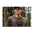 thumbnail image 4 of VORTEX Adult Male Core Logo T-Shirt, Color: Brown Heather, Size: L, 4 of 4