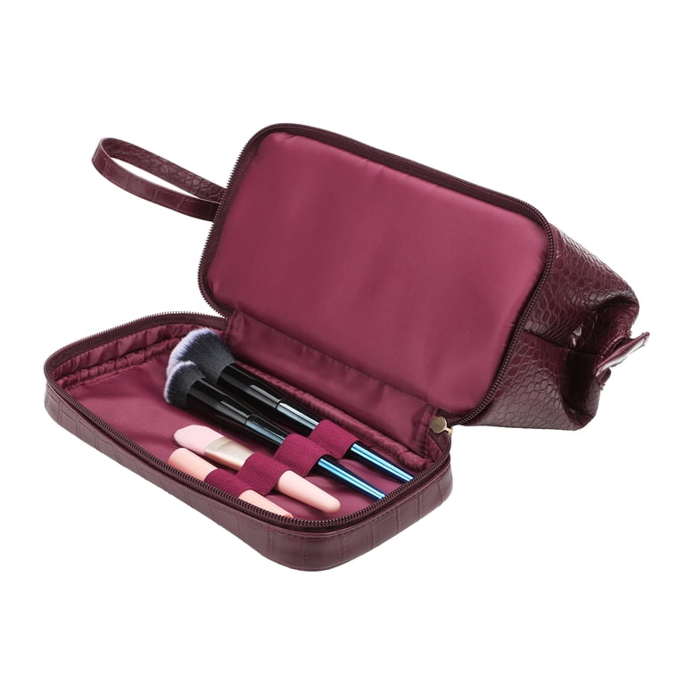 deluxe makeup travel bag HBselect Quilted Bag, 3Pcs Cotton Large Makeup Bags Organizer no matter where you roam Hudson + Bleecker Voyager Toiletry
