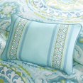 thumbnail image 4 of Madison Park MPE10-115 Essentials Serenity Complete Bed & Sheet Set Full Aqua,Full, 4 of 5