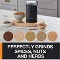 thumbnail image 2 of KRUPS Precision Electric Coffee Grinders, 3 oz Capacity, 200W Motor, Stainless Steel Blades for Uniform Grinding of Beans, Herb and Nuts, Coffee and Spice Grinder Electric, (Black), 2 of 5