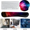 thumbnail image 4 of Keyboard Wrist Rest Pad and Mouse Pads with Wrist Rest Support Memory Foam Ergonomic Mouse Pad Set Easy Typing for Home & Office Computers,Laptop,Gaming-Multicolor, 4 of 6