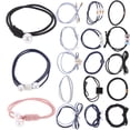thumbnail image 4 of 24 Pcs Élastiques à Cheveux Cordes à Cheveux Femmes Porte-Queue Accessoires pour Cheveux Filles, 4 of 9
