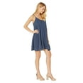 thumbnail image 3 of Roxy Full Bloom Woven Tank Dress Mood Indigo, 3 of 3