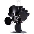 thumbnail image 2 of Blade Stove Fan,Stove Fan Single Head Heat Powered Fireplace Fan Heat Powered Fan Advanced Technology, 2 of 14