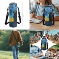 thumbnail image 7 of Kuiaobaty Cat Print 4 Pcs Backpack and Lunch Box Set for Girls Starry Night Print Backpack and Pencil Case with Zipper Insulated Lunch Bag and Water Bottle Sleeve for School, 7 of 7