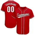 thumbnail image 5 of Camiseta de béisbol personalizada de la serie roja, sección para hombres y mujeres, camisa con impresión 3D, camisetas casuales de equipo, camisetas unisex de hip hop, 5 of 5