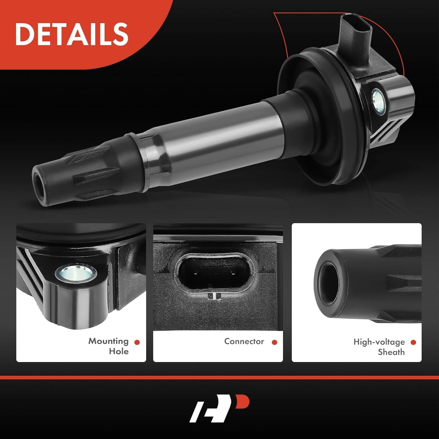 A-Premium Engine Ignition Coil Pack Compatible with Ford F-150 16-17 Explorer 17-19 Mustang 16-17 Taurus 16-19 Transit-150 17-19 V6 3.5L 3.7L 6-PC Set Fits select: 2017-2019 FORD EXPLORER XLT