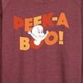 thumbnail image 3 of Casper The Friendly Ghost - Halloween - Peek A Boo - Women's Lightweight French Terry Long Sleeve Shirt, 3 of 5