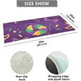 thumbnail image 3 of Coolnut Mardi Gras Carnival Bathroom Rugs Bath Mat 39 x 20 Inch Non-Slip Extra Soft and Absorbent Shaggy Bath Carpet for Tub, Shower, Bathroom Home Decor Gifts, 3 of 7