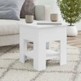 thumbnail image 2 of Mesa de centro Casafoyer blanca de madera fabricada con almacenamiento, 2 of 5