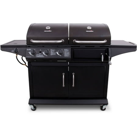Char-Broil 505 sq in Charcoal/Gas Combo Grill, 1010 (Best Gas Charcoal Combo Grill)