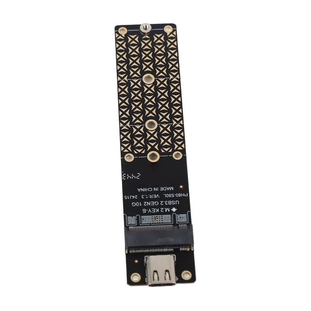 M.2 Al Adaptador USB, NVME A USB Tipo C Adaptador Cotón y Reproducir el Lector de Convertidor de Disco Duro de Transferencia Rápida Para M.2 Bkey