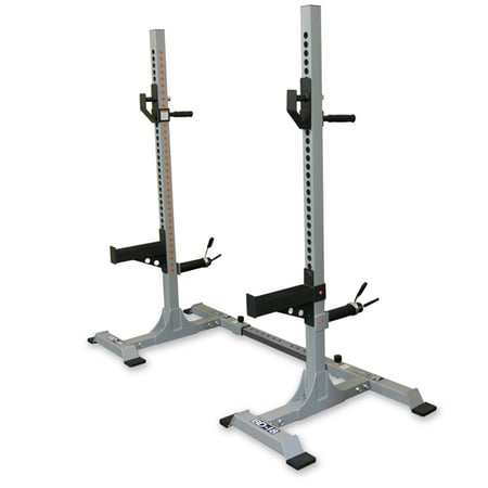 Valor Fitness BD-18 Squat Stand Towers with Dip Handles - Independent or