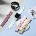 thumbnail image 3 of Tianle Compatible with Fitbit Versa 3/Fitbit Versa 4 /Fitbit Sense/Sense 2 Bands for Women Men, Classic Soft TPU Sport Replacement Band for Fitbit Versa 3 & Sense Smartwatches Women Men Small Large, 3 of 8