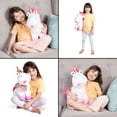 thumbnail image 5 of Despicable Me Fluffy the Unicorn Kids Plush Pillow Buddy, 21" x 17", 5 of 6