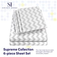 thumbnail image 2 of Sábanas Sweet Home Collection, 6 unidades, 1500 Supreme, 2 of 5