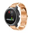 thumbnail image 4 of Stainless Steel Watch Strap Smartwatch Band Metal Slingshot Buckle Chain Style Watchband Watch Replacement Strap Compatible for Garmin vivoactive 3 (Rose Gold), 4 of 8