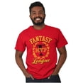 thumbnail image 4 of Fantasy MVP League Sports Fanatic Men's Big & Tall Crewneck Graphic Tee Brisco Brands 2X, 4 of 5