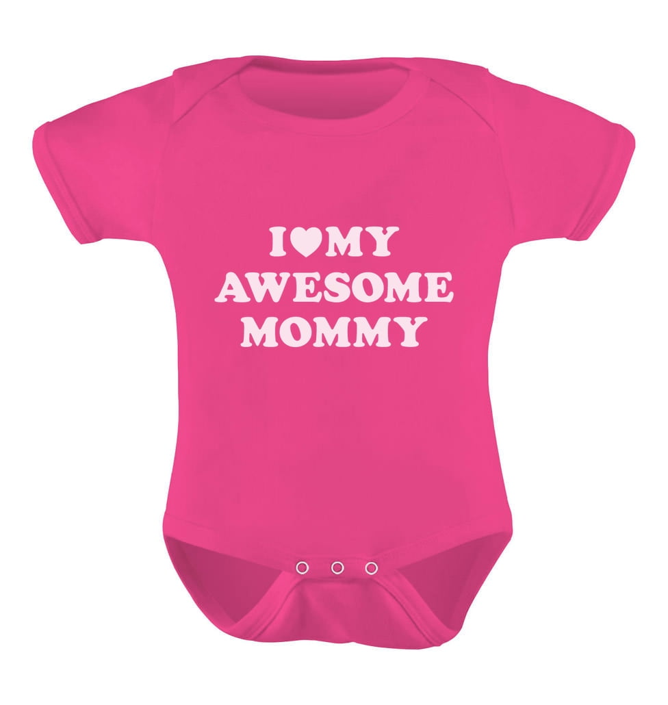 Mother's Day Gift Baby Onesie Shirt Mom Mommy Funny Cute Newborn Infant Gerber 