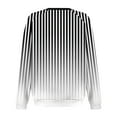 thumbnail image 4 of Topvent Women's Sweatshirts Prints Trendy Crewneck Long Sleeve Shirts Color Block Pullover Tops Comfy, 4 of 7