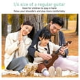 thumbnail image 4 of Ukelele Para Niños, Guitarra De 4 Cuerdas, Ukelele Musical Portátil Realista Educativo, Juguete Para Niños Pequeños, Vacaciones De Cumpleaños Para Principiantes, 4 of 7